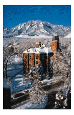 University of
Colorado snow