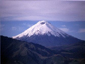 Cotopaxi- World's highest active volcano (19,347 ft) www.james.wrighton.btinternet.co.uk/ Ecuador/