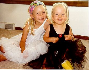 Playin' Dress Up--Oh, Don't we look pretty!