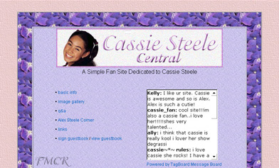 first layout (July 1 - August 1, 2003)