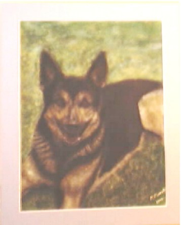 "Spike" -&nbsp; Acrylic on Canvas 2001