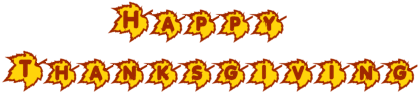 Happy Thanksgiving