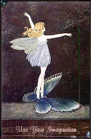 A Butterfly Fairy Pic I edited after borrowing it from Angelwinks