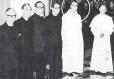 Famous picture of Paul VI posing with the six Protestant collaberators of the consilium.