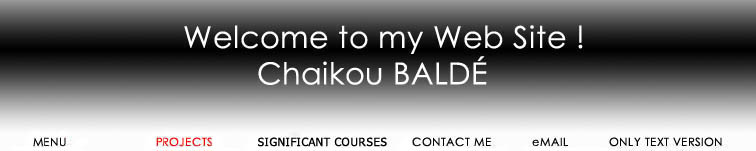 Welcome to Chaikou Balde's Web Site