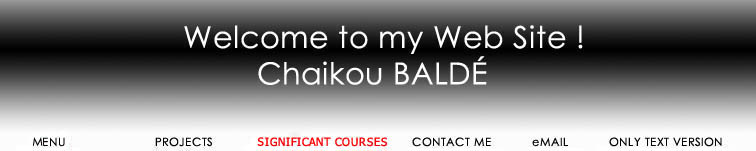 Welcome to Chaikou Balde's Web Site