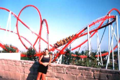 Le plus grand lopping d'Europe et la descente du volcan