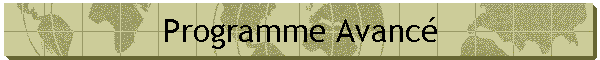 Programme Avanc�