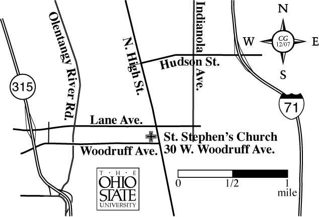 Map to St Stephen's