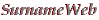 The SurnameWeb