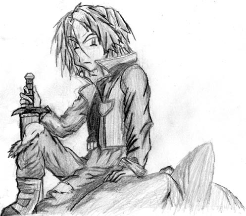 Yama and a sword ~ by Fang 