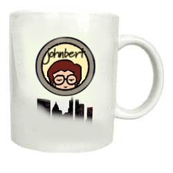 John Bert's personal coffee mug.