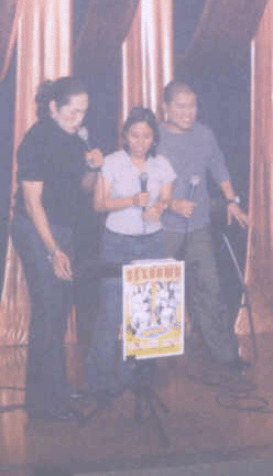 The champion singers.