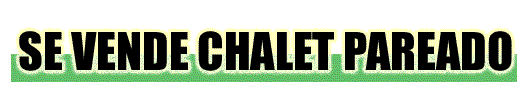 Se Vende Chalet Pareado