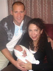 Craig, Jo and little Joseph!