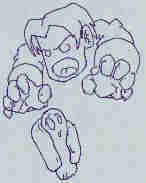power stumbles across a hotdog