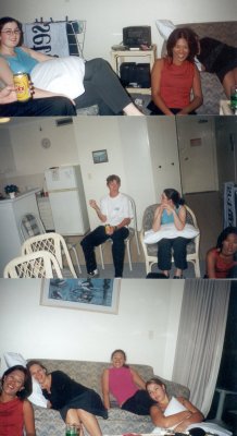 The girls from 1502 (downstairs from us)