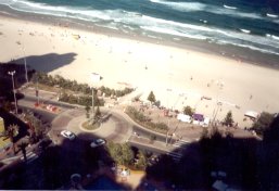 View from our balcony