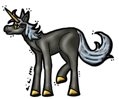 Cute Unicorn from Spades
