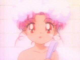 Chibi Usa Bathing