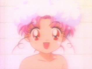 Chibi Usa Bathing