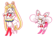 Sailor Moon & Chibi Moon