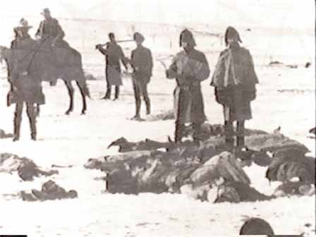 Wounded Knee Massacre by American Patriots
