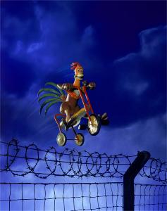 Flying Bike