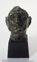 Henri Gaudier-Brzeska
The Idiot
bronze
6 3/4 x 5 3/4 x 6 5/8"
c. 1912
cast c. 1930
Albright-Knox Art Gallery