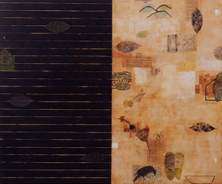 Hei Myung Hyun
Inner Landscape 0703
60 x 50cm
mixed media
2003