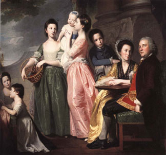 George Romney
The Leigh Family
1768
