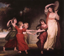 George Romney
The Leveson-Gower Children
1777