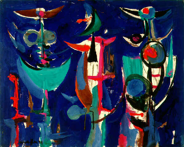 Emerson Woelffer
Bucky Fuller
22  x 29 inches
1949