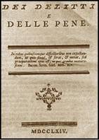 de los delitos y de las penas
dei delitti e delle pene
cessare beccaria