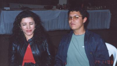 Martn y su novia.