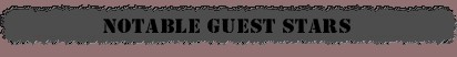 Special Guest Stars