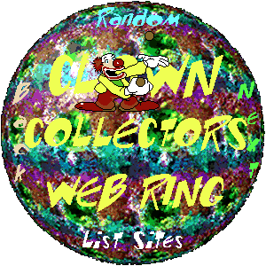 Clown Collectors Web Ring Home Page!