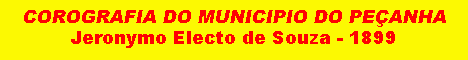 Go to the site CHROGRAPHY OF THE MUNICIPALITY OF PEÇANHA - Ir para o sítio COROGRAFIA DO MUNICÍPIO DO PEÇANHA
