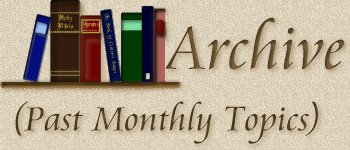 Monthly Topic Archive