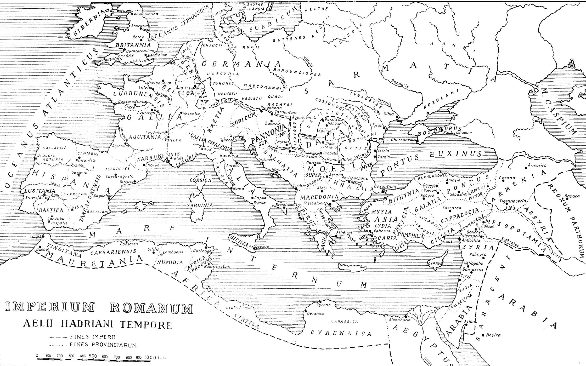 Harta Imperiului Roman