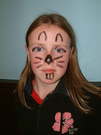 Face painting - mouse