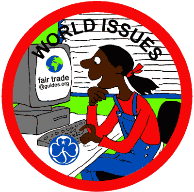 world issues badge