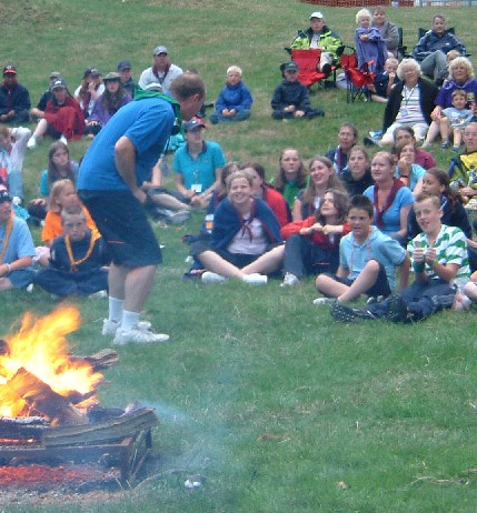 The campfire