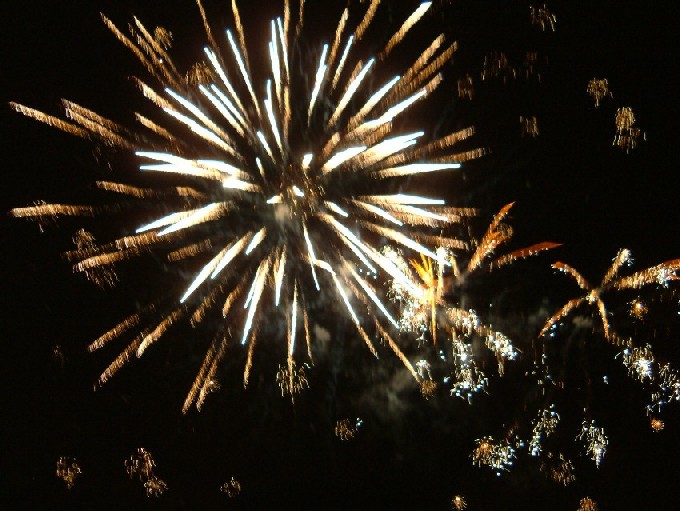 Closing fireworks