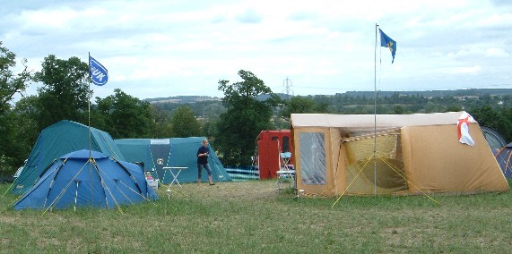Our campsite