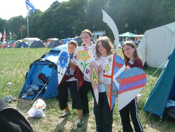 Our shields - the end result