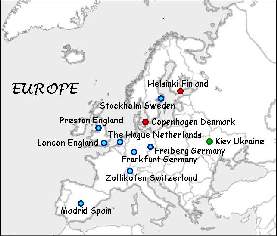 Temples of Europe