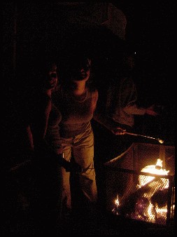 Fireside s'mores