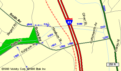 5 Road Intersection on Kelly Ave.