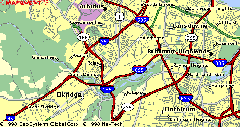 I-695 West - Exit 49 on I-95